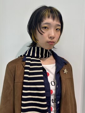 サニーズ(SUNNY'S by CONKS) ミニウルフ×ポイントブリーチカラー