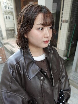 ボブパーマ/ニュアンスパーマ【神戸元町/水原】