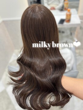 ミルキーブラウンカラー♪ 『ゆい』