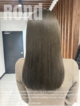 ブリーチ無し/オリーブベージュ