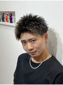MEN’S HAIR/波巻ツイストスパイラル/フェザーパーマ/大宮