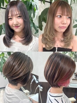 ベルヘアーデザイン 堺東(Belle hair Design)の写真/自宅でもハイクオリティなスタイルを◎簡単に巻けるBelle hair Designのレイヤーカットとショートカット＊