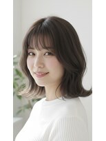アリューカヘアー(Alluca Hair) 毛先コテ巻きスタイル