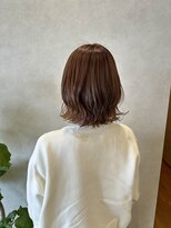 ゴートファクトリー(G.O.A.T factory)&nbsp;ラベンダーベージュ×ボブスタイル