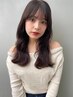 【美髪再整オージュア】カット+カラー+ミラジェリ髪質改善トリートメント
