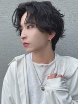 ロンドソル 四日市(Lond Sol) men's/顔周り/ニュアンスパーマ/黒染め/韓国/ダウンパーマ