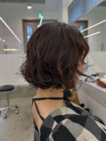 テンション(tension)&nbsp;ニュアンスパーマレイヤーカットボブ札幌駅大通駅バスセンター駅