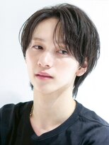 シオン(shion) 黒髪センターパート_F1855