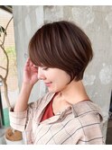 ショートボブ/ショートヘア/大人ショート/30代40代50代/表参道