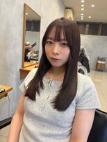 カノエ 防府田島店(canoe)&nbsp;レイヤーカット×ラベンダーグレージュ