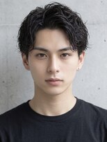ヘッドストック 大和八木店(HEAD STOCK)&nbsp;大人アップバングシャドウパーマニュアンスパーマツイストメンズ