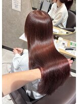 【全席完全個室サロン】ef lien西大寺 × 髪質改善ミルボンAujua認定サロン&nbsp;チェリーレッド