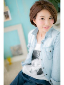 ミック ヘアアンドビューティー 大山店(miq  Hair&Beauty) スッキリシルエットで魅せる！大人クールボブ