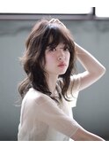ロブノーブルクラシカルバイヤージュパーマミディ