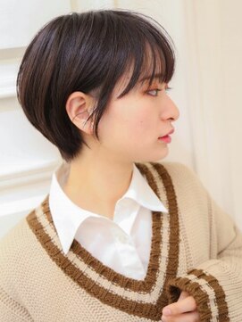 シェア 梅田 バイ ケーツー(SHARE 梅田 by k-two) 丸みエッジショートカット/30代/40代/50代/60代/グレイヘア