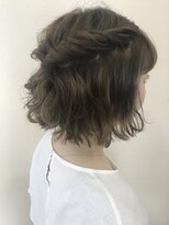ルナアトリエ(runa atelier)&nbsp;ねじりハーフアップ