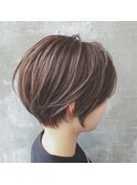 【A/W】ショート女子必見♪自然な丸み×エアリーショートヘア