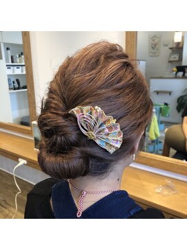 小さな美容室 ハナ(hana) 可愛く素敵に祭りアップｓｔｙｌｅ