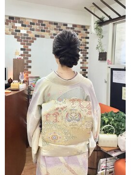 サロンド クラフト(salon de craft) 【結婚式】お着付け&ヘアセット