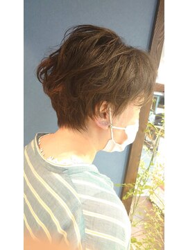 クブヘアー(kubu hair) 《Kubu hair》絶壁解消パーマショート
