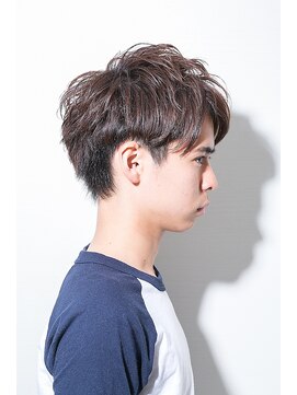 シェルベアー 銀座四丁目(Shell Bear) 30代男性に人気！マッシュ短髪ツーブロックモテる束感