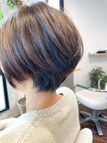 アトリエアルシュ(atelier ARCHE) 丸いあシルエットのショートヘア