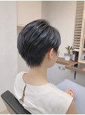 ショートボブ/ハンサムショート/かきあげショート《knit銀座》
