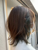 アンテシニヨン(Un the Shiniyon)&nbsp;くびれミディアム×インナーカラー