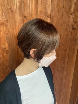 リミックス 飯塚店(Remix) 大人上質ショート×グレージュカラー◎20代30代40代50代