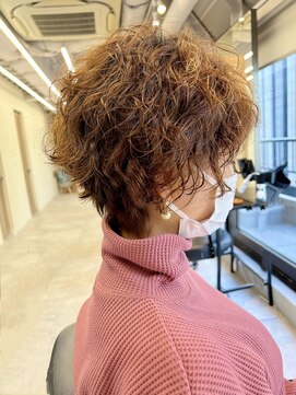 バッカ 横浜桜木町店(BACCA) 桜木町　パーマ　ショート　オージュア
