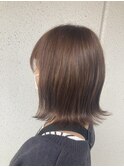 肩ラインボブ、アッシュカラー