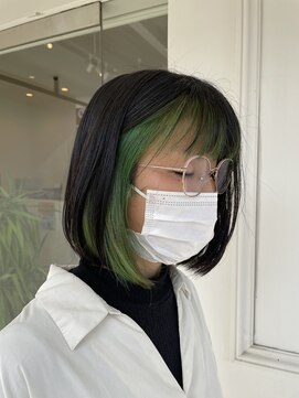 サラ ビューティー サイト 古賀店(SARA Beauty Sight) ボブ/インナーカラー