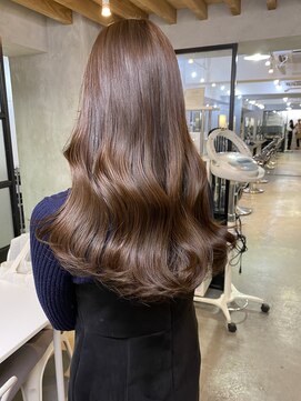 サクラ 岐阜(SAKURA) 韓国風巻き髪！ブリーチなし透明感カラー　岐阜美容室