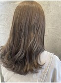 【オリーブグレージュ】【ブリーチ無し】
