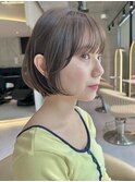 10代20代30代ショートボブ髪質改善丸みショート似合わせカット