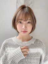 ジョエミバイアンアミ(joemi by Un ami)&nbsp;【joemi】大人ガーリーチョコレートナチュラルショート(小倉太郎