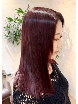 ラグーン 原宿 表参道(LAGOON) 煌めくトレンドカラー♪ワインレッド