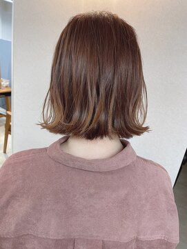 サンド 鹿児島中央(sand) @sei___sandインナーカラー/ボブ/鹿児島中央駅