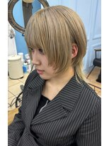 シャルティア(SHALLTIA) ハイトーンウルフ【山口ウルフカット】【山口ハイトーンカラー】