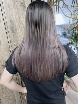 ヴィフ 大船(VIF) バレイヤージュ/ハイライト/ダブルカラー/ケアブリーチ/ボブ