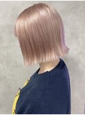 ペールピンク/ピンクベージュ/ホワイト/ブリーチ