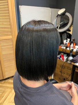 アルター(aL ter) 深みオリーブカラー［デザインカラー/レイヤーカット］