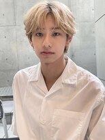 サンバレー(SUNVALLEY) 韓国風センターパート ブリーチ