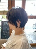小顔ショート【ひばりヶ丘/ショート/ショートボブ/前髪カット