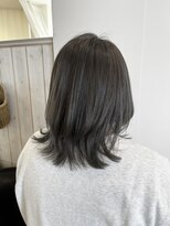 ネオリーブシェリエ 浅草店(Neolive cherie)&nbsp;くびれミディ/カーキグレー/ハイライト