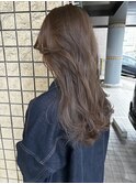 long layer × natural beige
