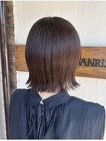 カットスペース アンリササラ 切りっぱなしボブ