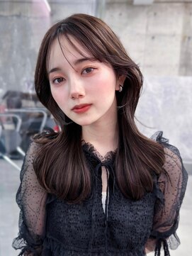 フィヴェント(Fivent) 美髪韓国レイヤーイメチェン似合わせワイドバング外ハネボブ