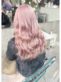 バレイヤージュショートヘアボブウルフ小顔ワンレン30代40代