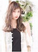 ロブ×ベージュ/美髪矯正/髪質改善/縮毛矯正/高知市/ストレート/